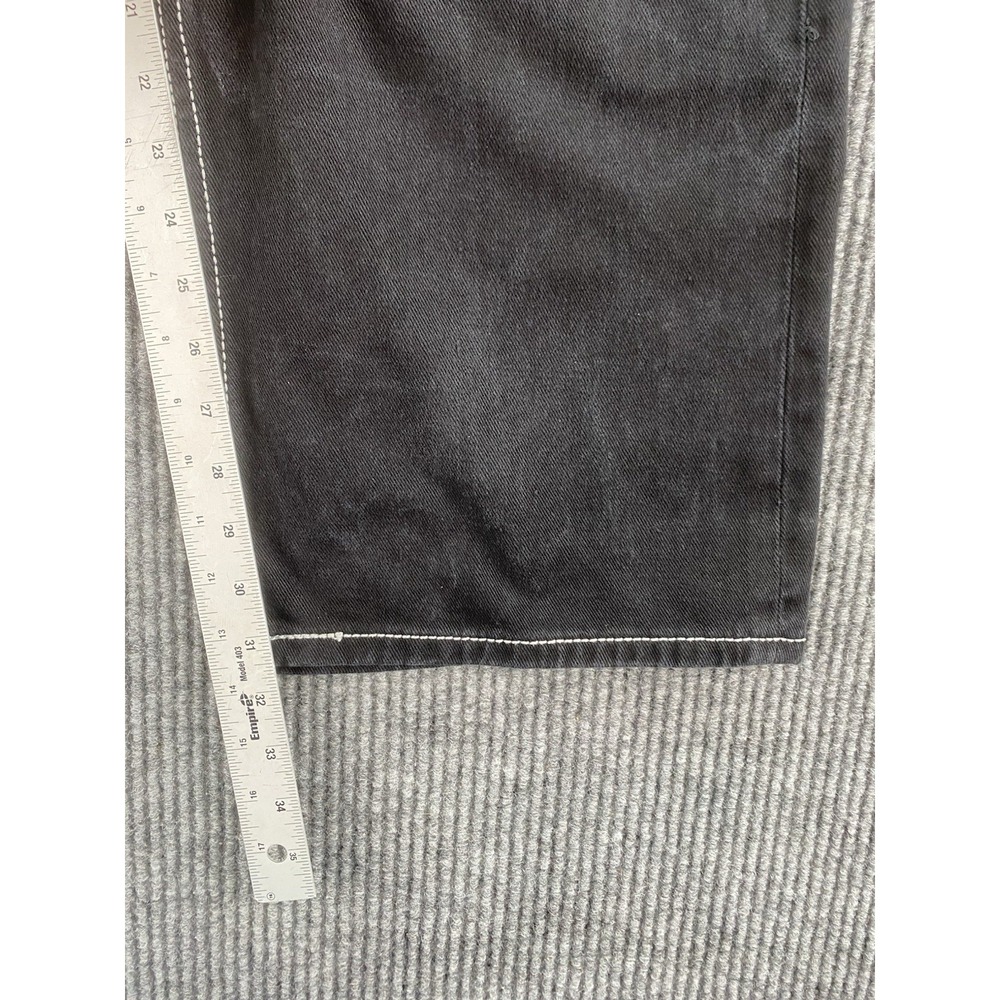 Ecko Jeans Men 38x32 Black Cotton Denim Streetwear Grunge Skater Baggy Fit Y2k - Picture 5 of 16